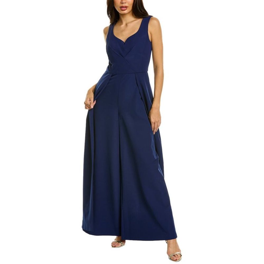 Kay Unger Navy Jumpsuit